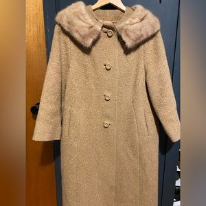 Vintage Boucle Coat